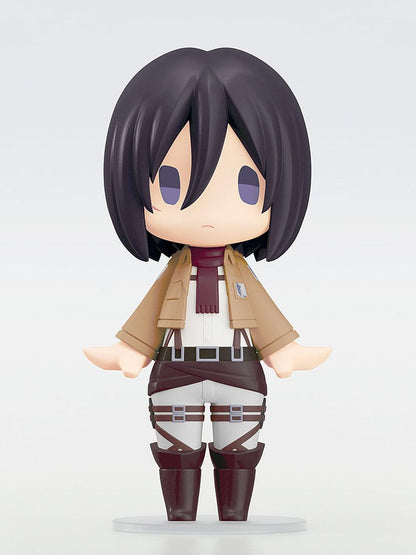 Attack on Titan HELLO! GOOD SMILE Action Figure Mikasa Ackerman 10 cm