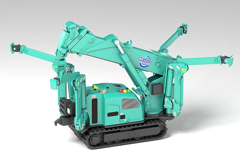 Maeda Seisakusho Moderoid Plastic Model Kit 1/20 Spider Crane (Green) Re-Run 25 cm