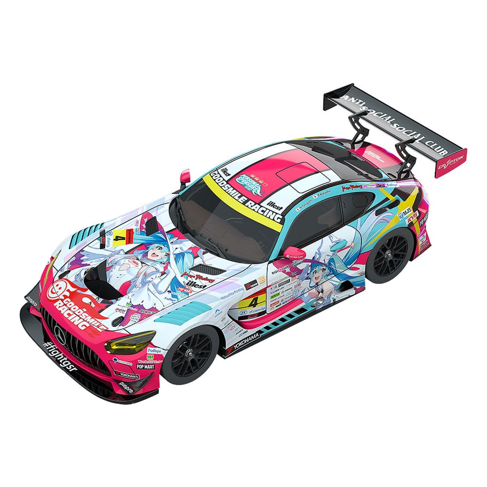 Hatsune Miku GT Project Vehicle 1/18 Hatsune Miku AMG 2024 Season Opening Ver. 26 cm Good Smile Racing