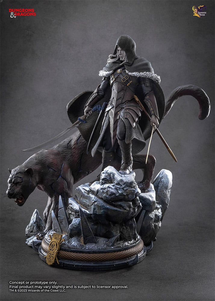 Dungeons & Dragons Statue 1/4 Drizzt Do’Urden (35th Anniversary Edition) Previews Exclusive 40 cm Statues