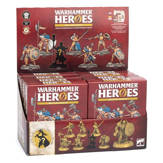 Warhammer Age of Sigmar Miniatures Warhammer Heroes: Stormcast Eternals Display (8) Games Workshop