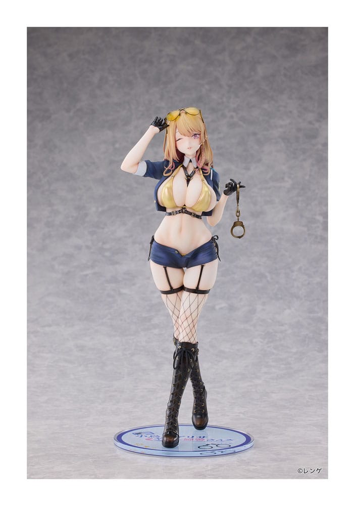 Original Character PVC Statue 1/6 Gal Policewoman Takanashi Arisa Normal Edition 27 cm Hanabee
