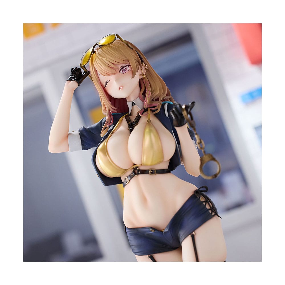 Original Character PVC Statue 1/6 Gal Policewoman Takanashi Arisa Normal Edition 27 cm Hanabee