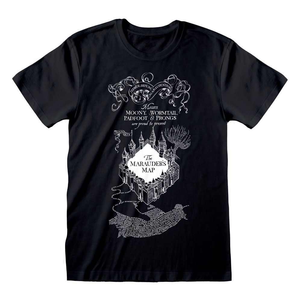 Harry Potter T-Shirt Marauders Map Size S