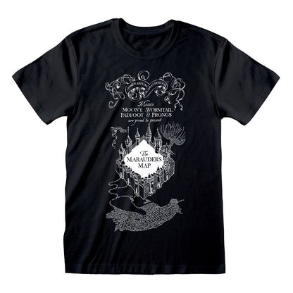 Harry Potter T-Shirt Marauders Map Size S