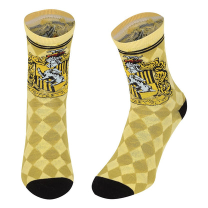 Harry Potter Socks Hufflepuff L-XL Heroes Inc