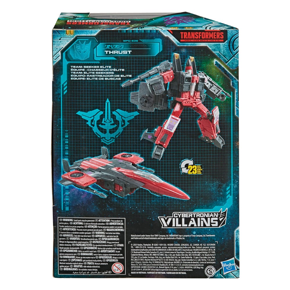 Transformers Generations War for Cybertron: Earthrise Voyager Class Action Figure Thrust 18 cm Hasbro