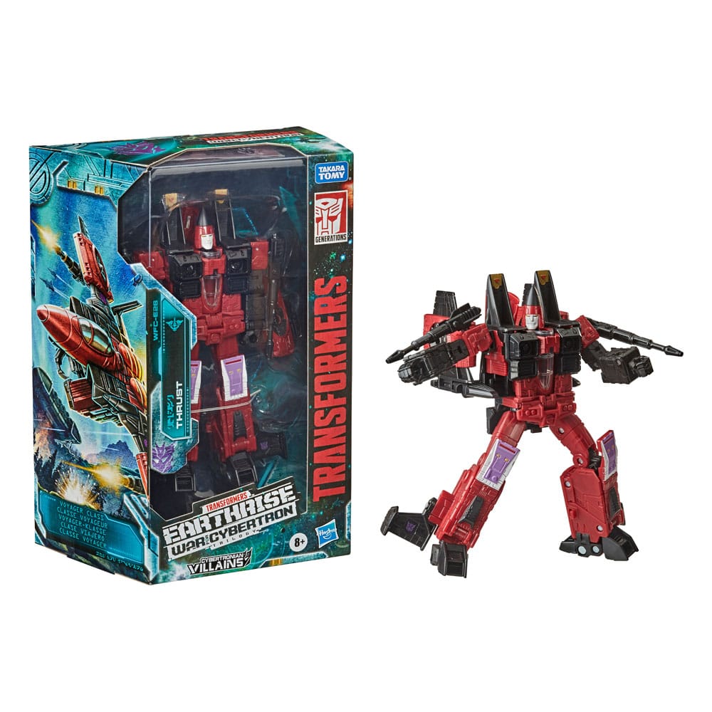 Transformers Generations War for Cybertron: Earthrise Voyager Class Action Figure Thrust 18 cm Hasbro