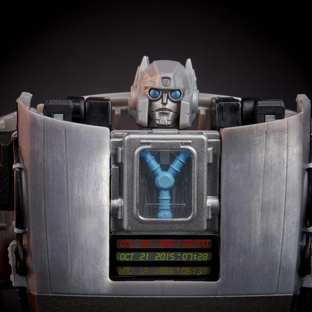 Transformers x Back to the Future Action Figure Delorian 14 cm