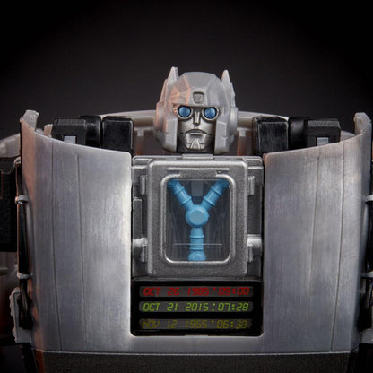 Transformers x Back to the Future Action Figure Delorian 14 cm