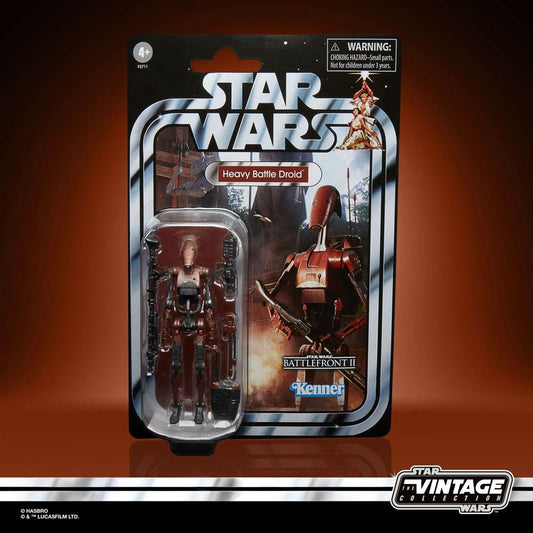 Star Wars Vintage Collection Gaming Greats Action Figure 2021 Heavy Battle Droid (Battlefront II)