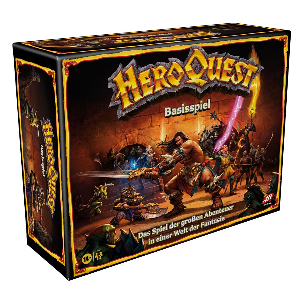 HeroQuest Board Game Basisspiel german Hasbro