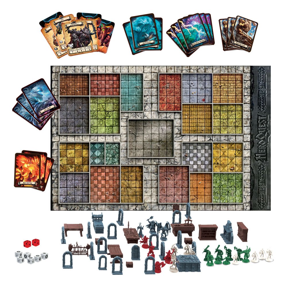 HeroQuest Board Game Basisspiel german Hasbro