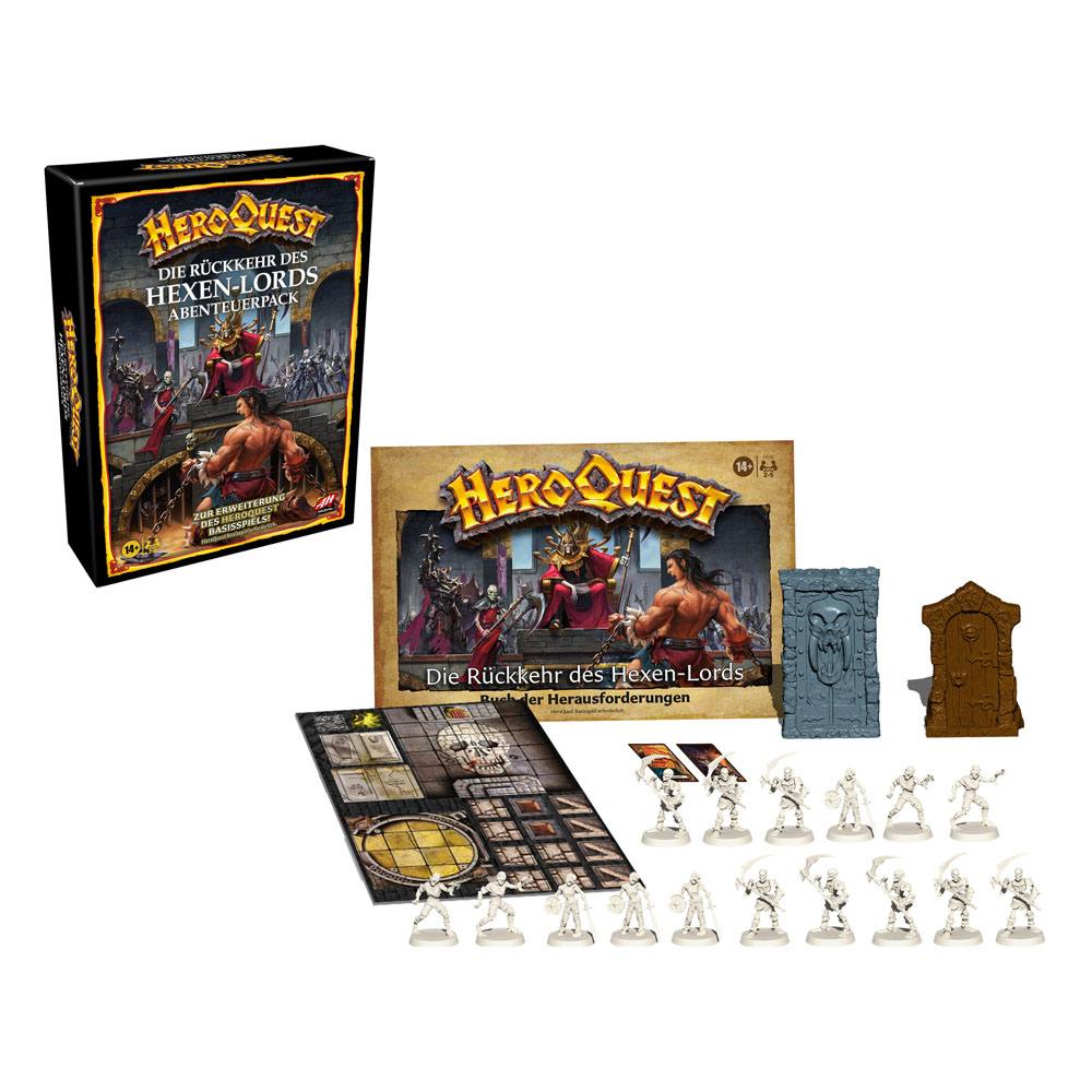 HeroQuest Board Game Expansion HeroQuest Die Rückkehr des Hexen-Lords Quest Pack german Hasbro