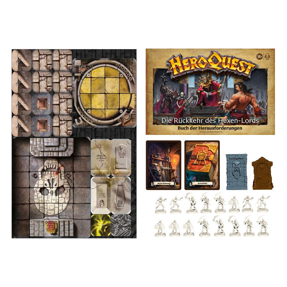 HeroQuest Board Game Expansion HeroQuest Die Rückkehr des Hexen-Lords Quest Pack german Hasbro