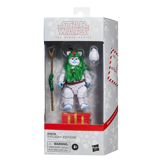 Star Wars Black Series Action Figure Ewok (Holiday Edition) 15 cm
