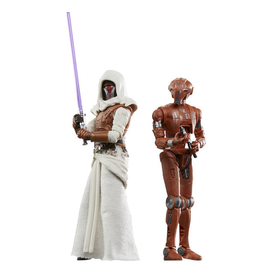 Star Wars: Galaxy of Heroes Vintage Collection Action Figure 2-Pack Jedi Knight Revan & HK-47 10 cm - FanofThings.co.uk