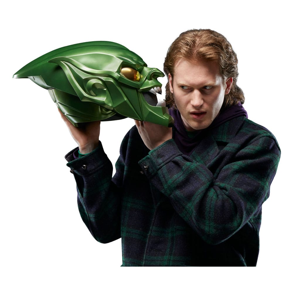 Spider-Man: No Way Home Marvel Legends Roleplay Replica Green Goblin Premium Helmet Action figures