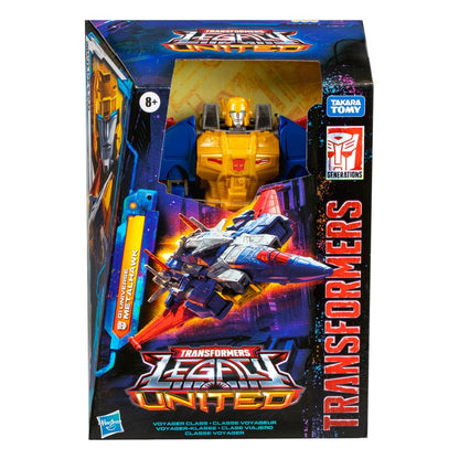 Transformers Generations Legacy United Voyager Class Action Figure G1 Universe Metalhawk 18 cm Hasbro