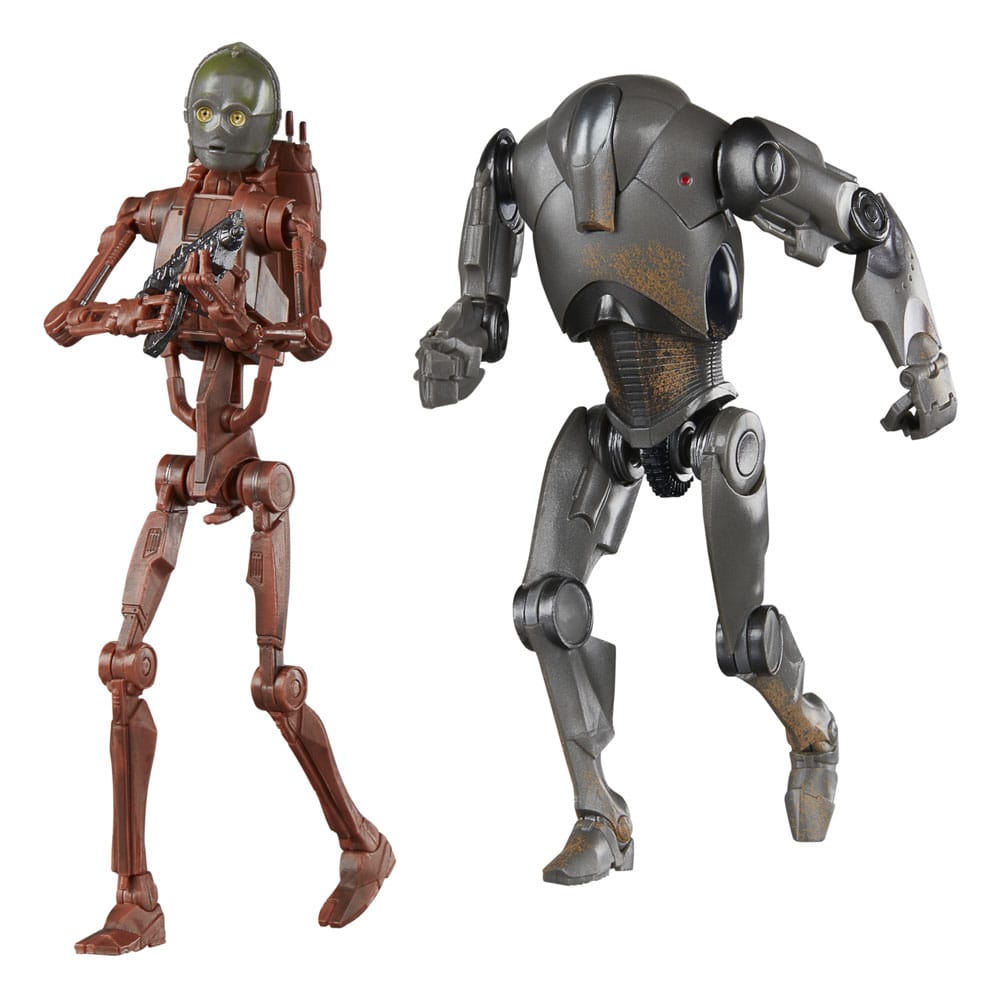 Star Wars Episode II Black Series Action Figure 2-Pack C-3PO (B1 Battle Droid Body) & Super Battle Droid 15 cm Hasbro