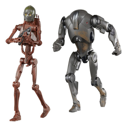 Star Wars Episode II Black Series Action Figure 2-Pack C-3PO (B1 Battle Droid Body) & Super Battle Droid 15 cm Hasbro