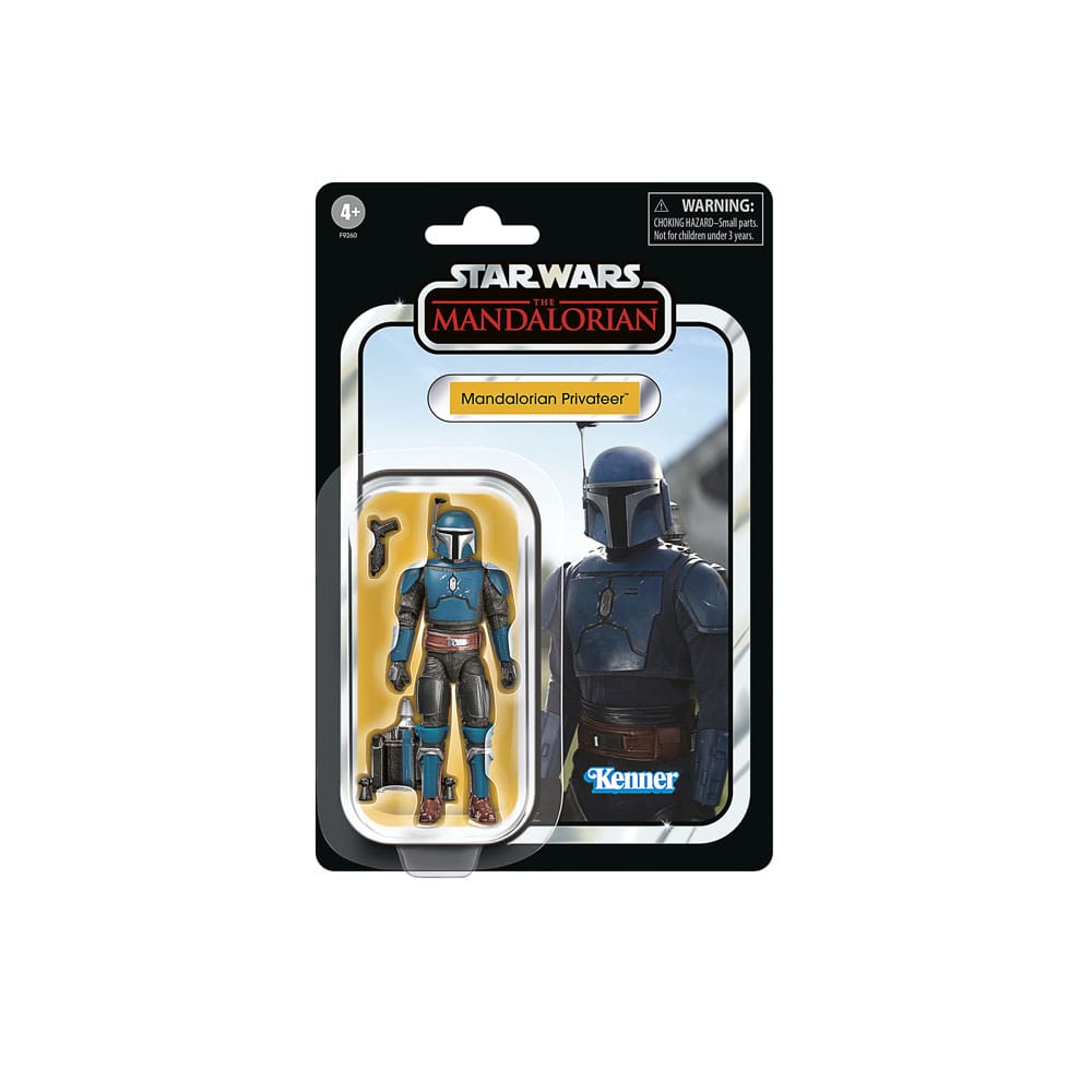Star Wars: The Mandalorian Vintage Collection Tantive IV Hallway with Mandalorian Privateer Figure 10 cm Hasbro