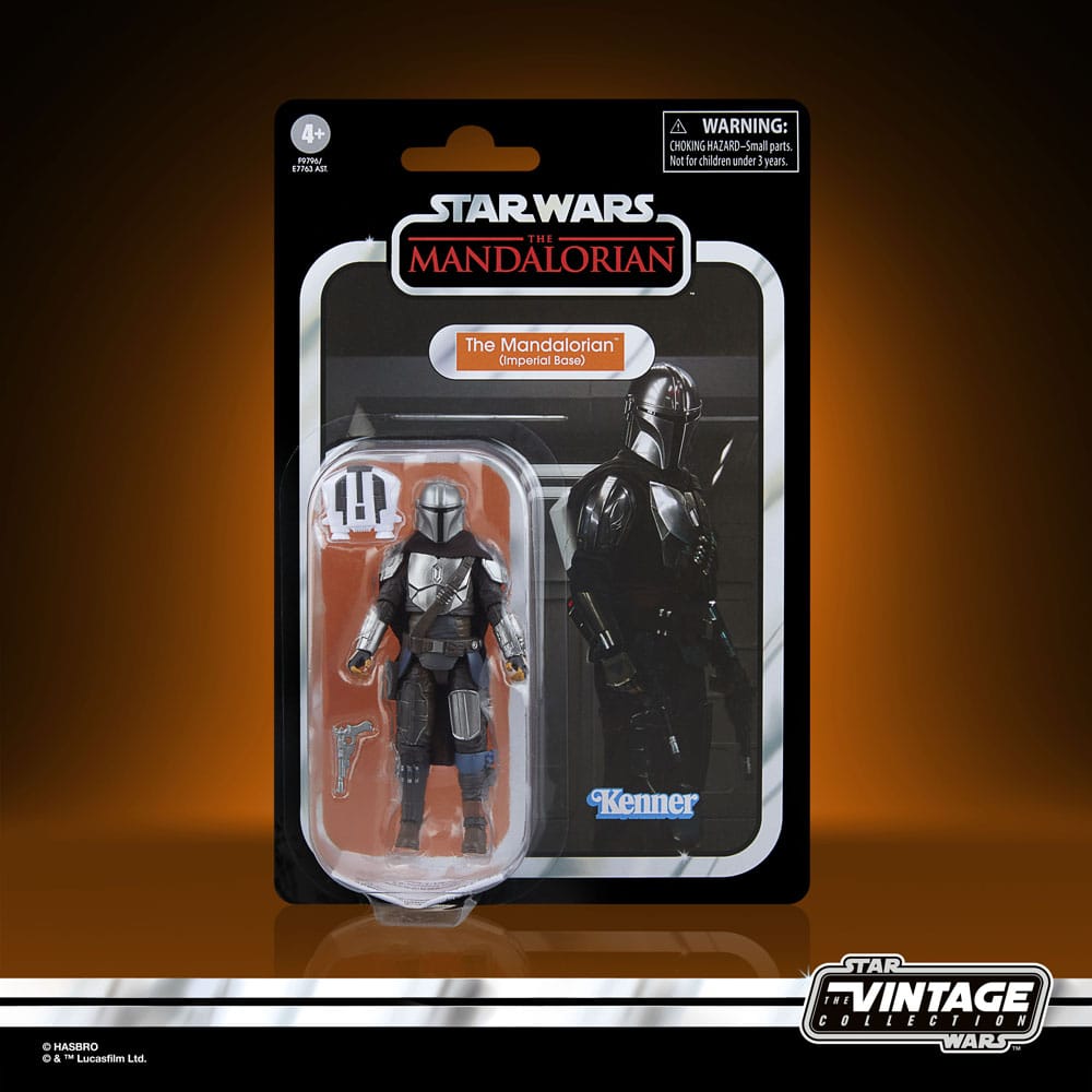 Star Wars: The Mandalorian Vintage Collection Action Figure The Mandalorian (Imperial Base) 10 cm Hasbro