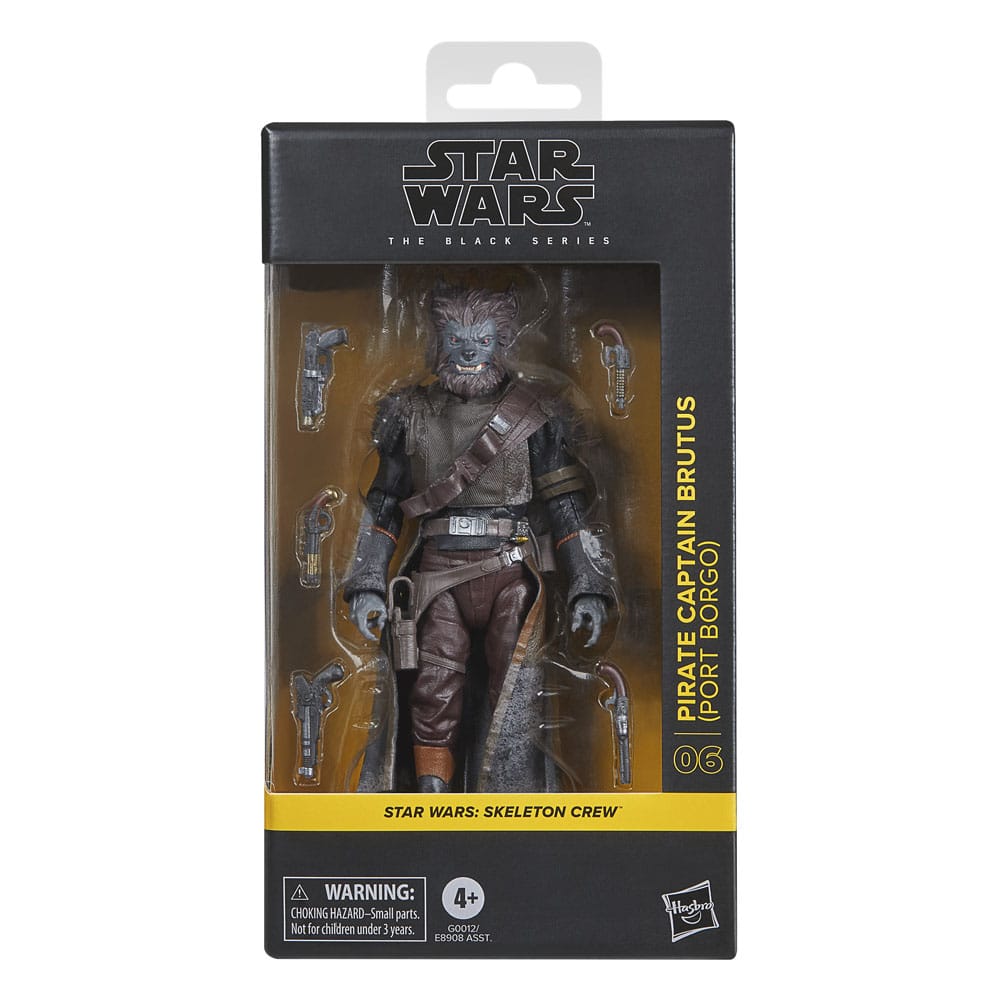 Star Wars: Skeleton Crew Black Series Action Figure Pirate Capitaine Brutus (Port Borgo) 15 cm Hasbro
