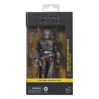Star Wars: Skeleton Crew Black Series Action Figure Pirate Capitaine Brutus (Port Borgo) 15 cm Hasbro