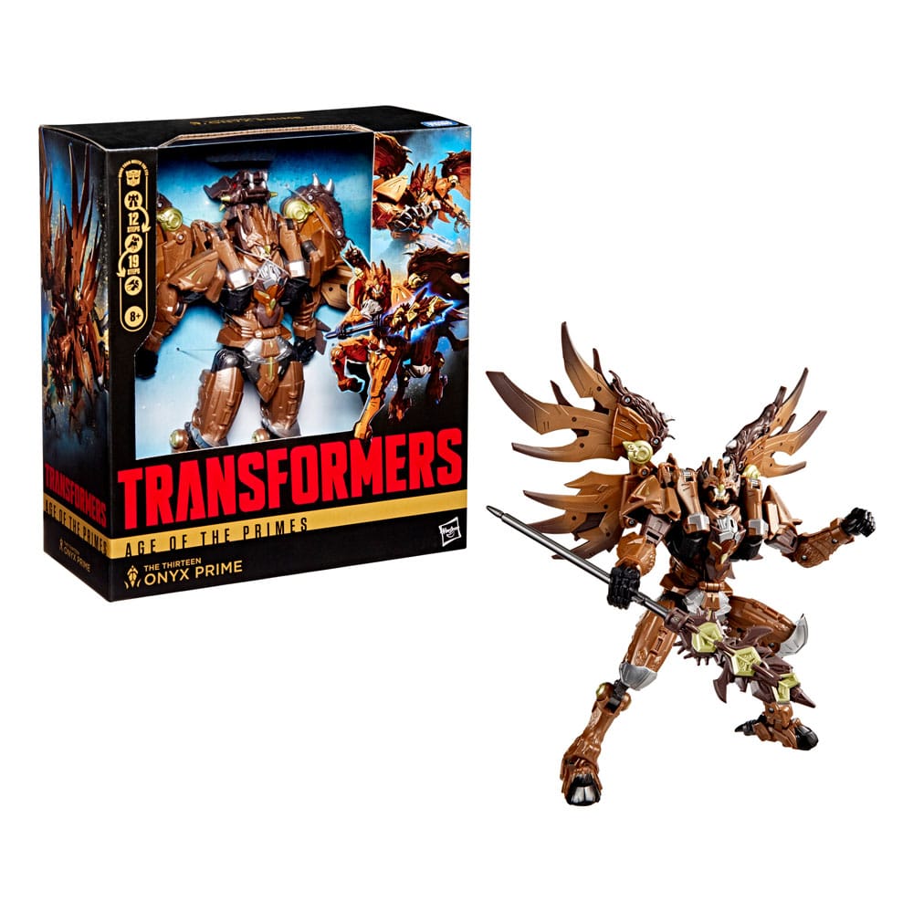 Transformers Age of the Primes Leader Class Action Figure The Thirteen: Onyx Prime 19 cm