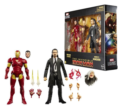 Marvel Legends Action Figure 2-Pack Iron Man (Extremis) & Marvel's Mandarin 15 cm