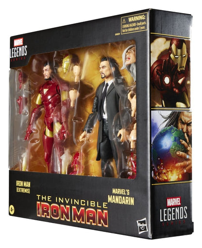 Marvel Legends Action Figure 2-Pack Iron Man (Extremis) & Marvel's Mandarin 15 cm