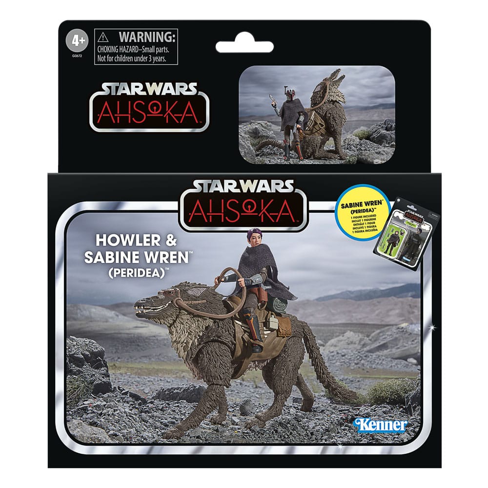 Star Wars: Ahsoka Vintage Collection Action Figure 2-Pack Howler & Sabine Wren (Peridea) Vehicles