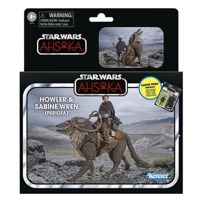 Star Wars: Ahsoka Vintage Collection Action Figure 2-Pack Howler & Sabine Wren (Peridea) Vehicles