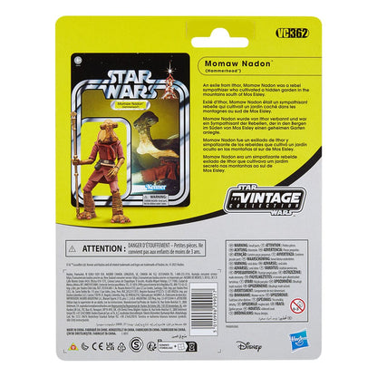 Star Wars Episode IV Vintage Collection Action Figure Momaw Nadon (Hammerhead) 10 cm Hasbro