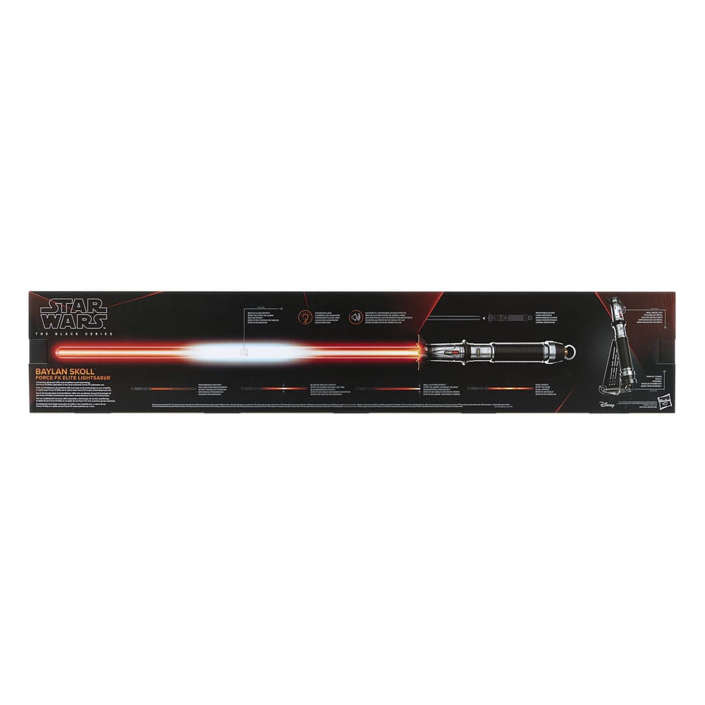 Star Wars: Ahsoka Black Series Replica Force FX Elite Lightsaber Baylan Skoll Hasbro