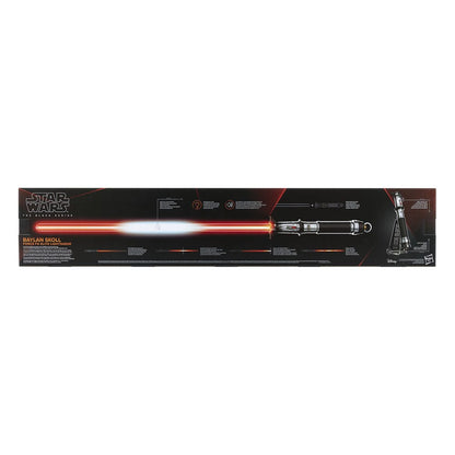 Star Wars: Ahsoka Black Series Replica Force FX Elite Lightsaber Baylan Skoll Hasbro