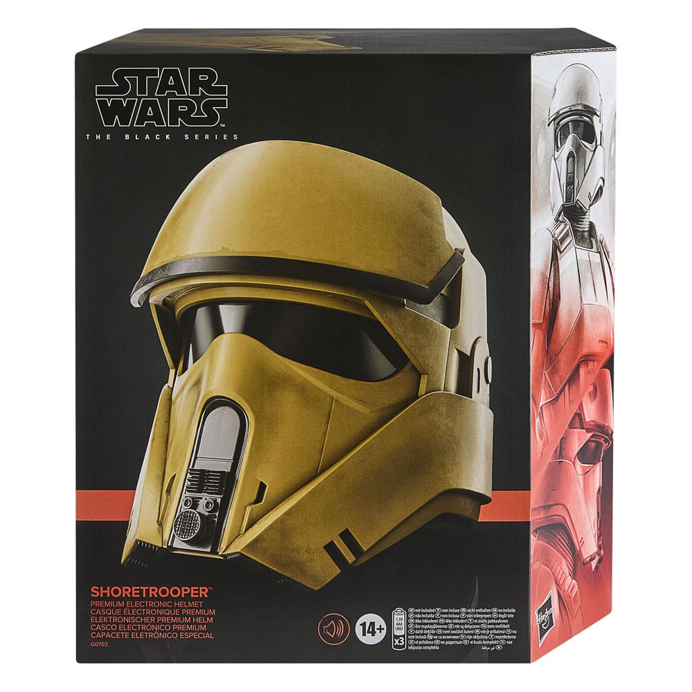 Star Wars: Andor Black Series Electronic Helmet Shoretrooper Hasbro