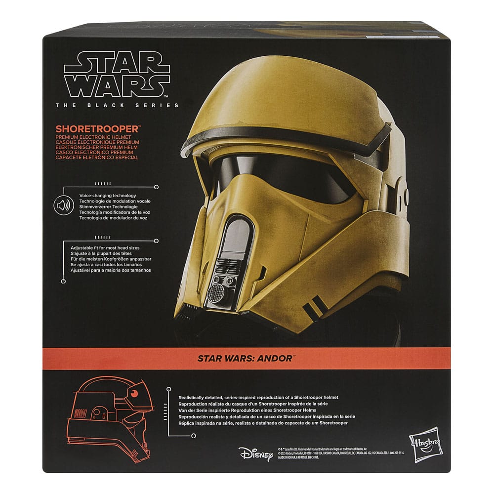 Star Wars: Andor Black Series Electronic Helmet Shoretrooper Hasbro