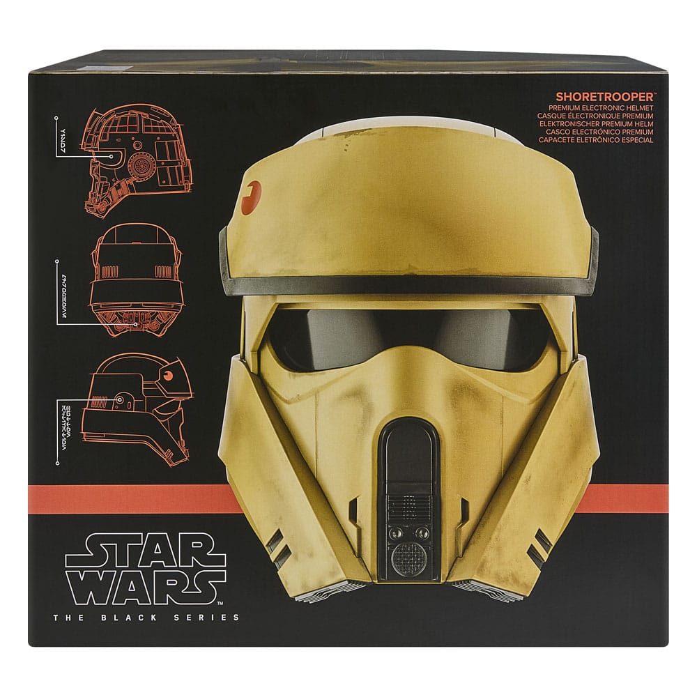 Star Wars: Andor Black Series Electronic Helmet Shoretrooper Hasbro
