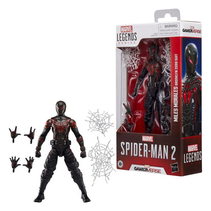 Spider-Man 2 Marvel Legends Gamerverse Action Figure Miles Morales (Brooklyn 2099 Suit) 15 cm Hasbro