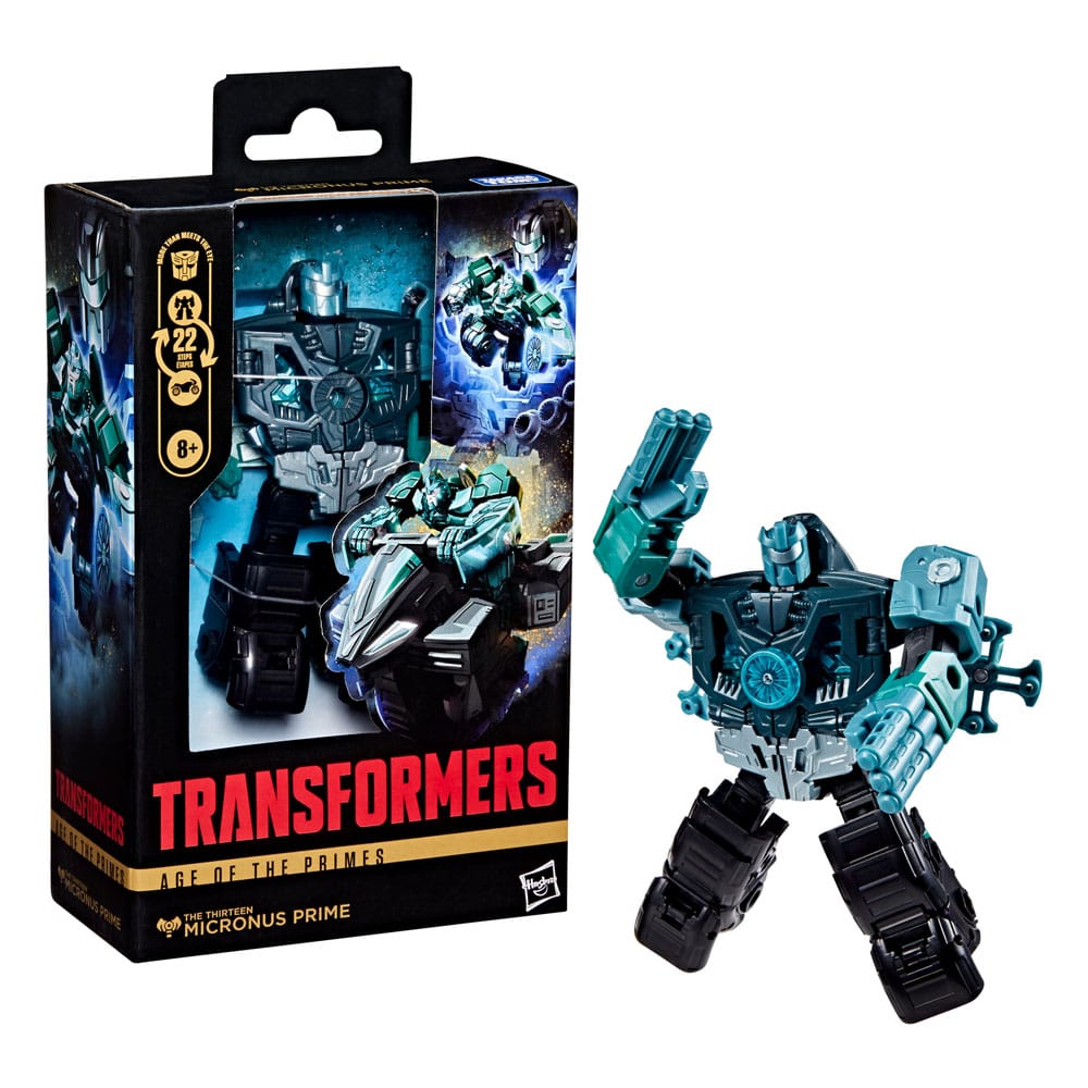 Transformers Age of the Primes Deluxe Class Action Figure The Thirteen: Micronus Prime 14 cm Hasbro