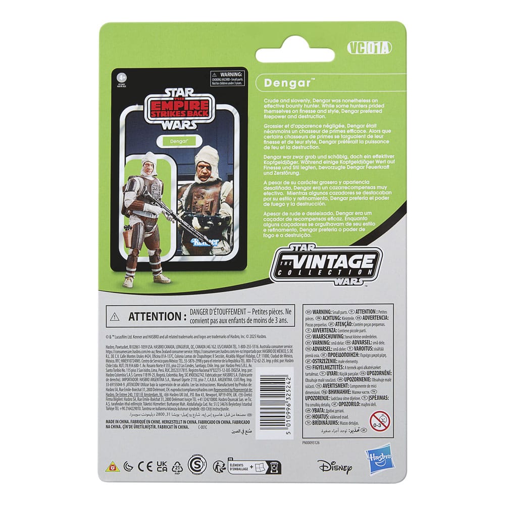 Star Wars Episode V Vintage Collection Action Figure Dengar 10 cm Hasbro