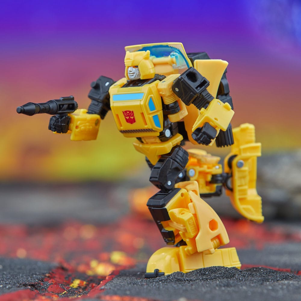 Transformers Generations Legacy United Deluxe Class Action Figure Origin Bumblebee 14 cm Action figures