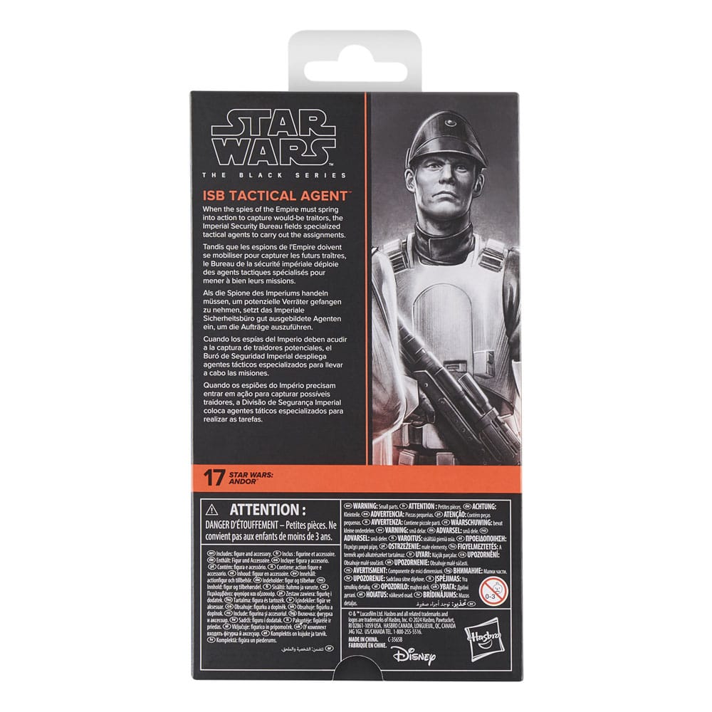 Star Wars: Andor Black Series Action Figure ISB Tactical Agent 15 cm