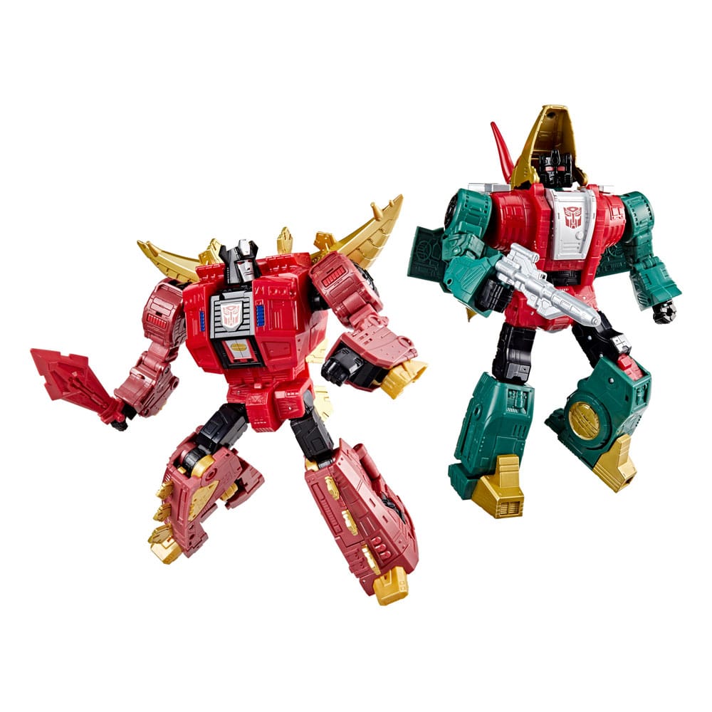 Transformers Age of the Primes Leader Class Action Figure G2 Universe Dinobots Snarl & Slug 19 cm Action figures