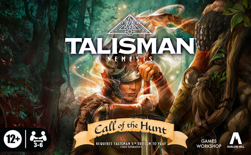Talisman: Nemesis Board Game Expansion Call of the Hunt *English Version* Hasbro