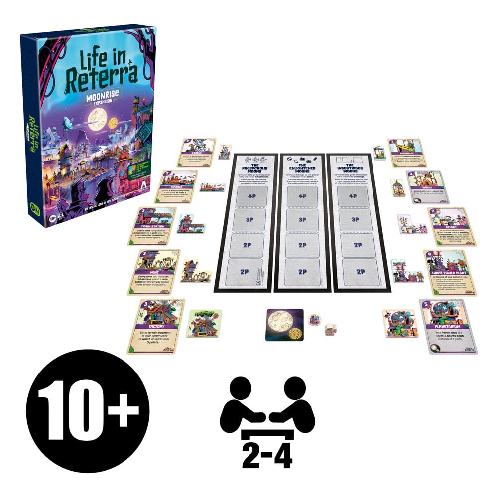 Life in Reterra Board Game Expansion TMoonrise *English Version* Board games and accessories
