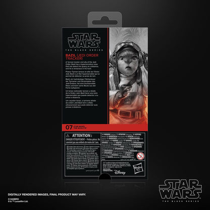 Star Wars: The Acolyte Black Series Action Figure Bazil (Jedi Order Tracker) 10 cm