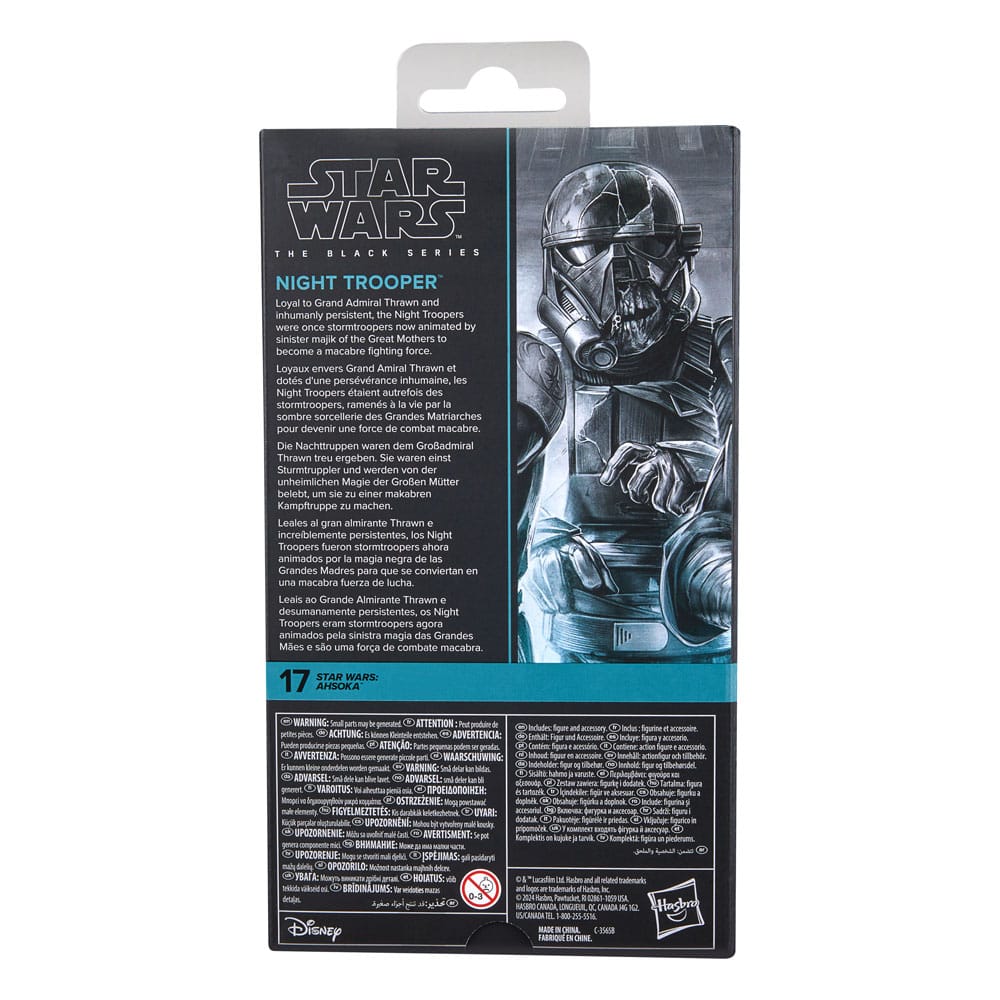 Star Wars: Ahsoka Black Series Action Figure Night Trooper 15 cm Hasbro